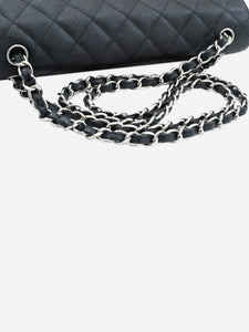 Chanel Black 2013 large caviar Classic Double Flap bag