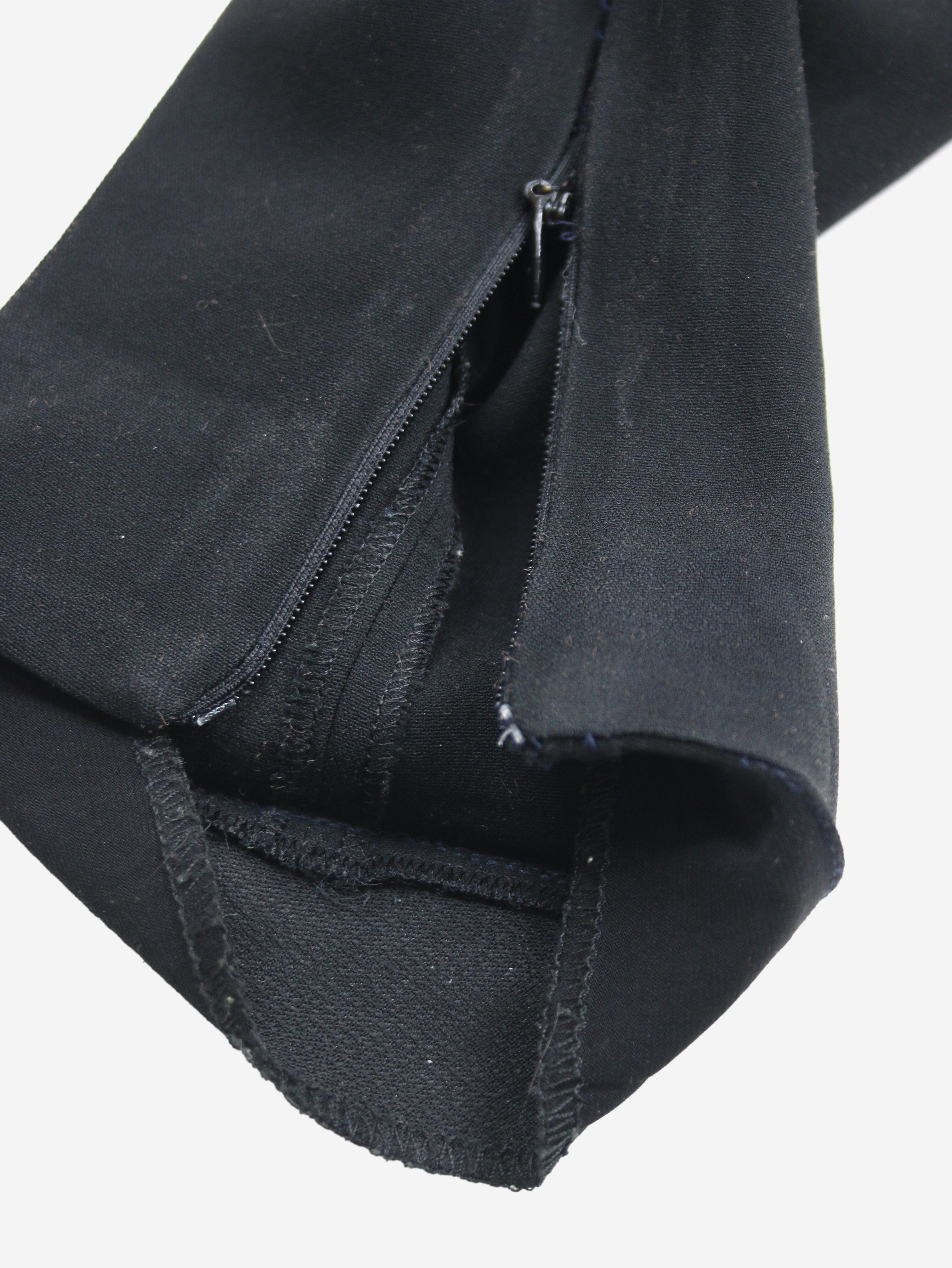 Black elasticated trousers - size UK 12 Trousers Dolce & Gabbana 