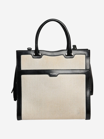 Neutral medium canvas Uptown 2way bag with clutch Shoulder bags Saint Laurent 