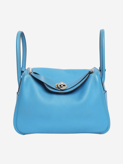 Blue Lindy 2016 leather bag Top Handle Bags Hermes 