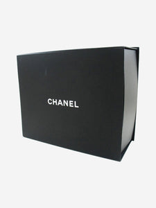 Chanel Black 2013 large caviar Classic Double Flap bag