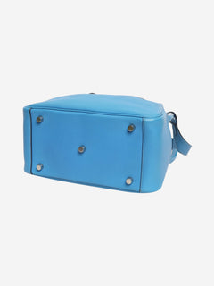 Blue Lindy 2016 leather bag Top Handle Bags Hermes 
