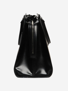 Saint Laurent Neutral medium canvas Uptown 2way bag with clutch