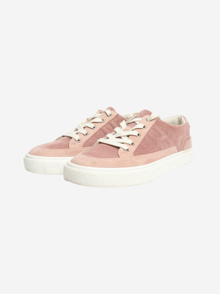 Pink corduroy trainers - size EU 38.5 (UK 5.5) alternate image