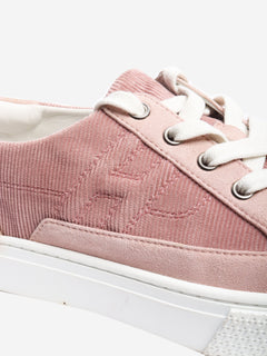 Pink corduroy trainers - size EU 38.5 (UK 5.5) Trainers Hermes 