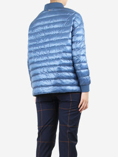 Blue puffer jacket - size UK 10 Coats & Jackets Herno 