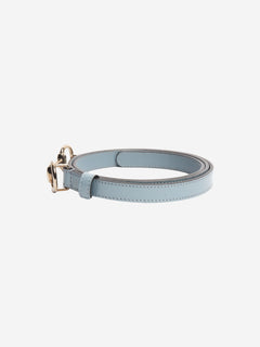 Blue horsebit leather belt Belts Gucci 