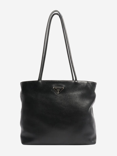 Black vintage leather tote bag Shoulder bags Prada 