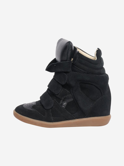 Black suede trainers - size EU 38 (UK 5) Trainers Isabel Marant 