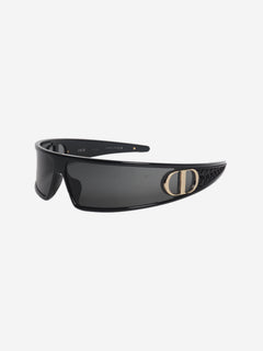 Black VeryDior M1U mask sunglasses Sunglasses Dior 