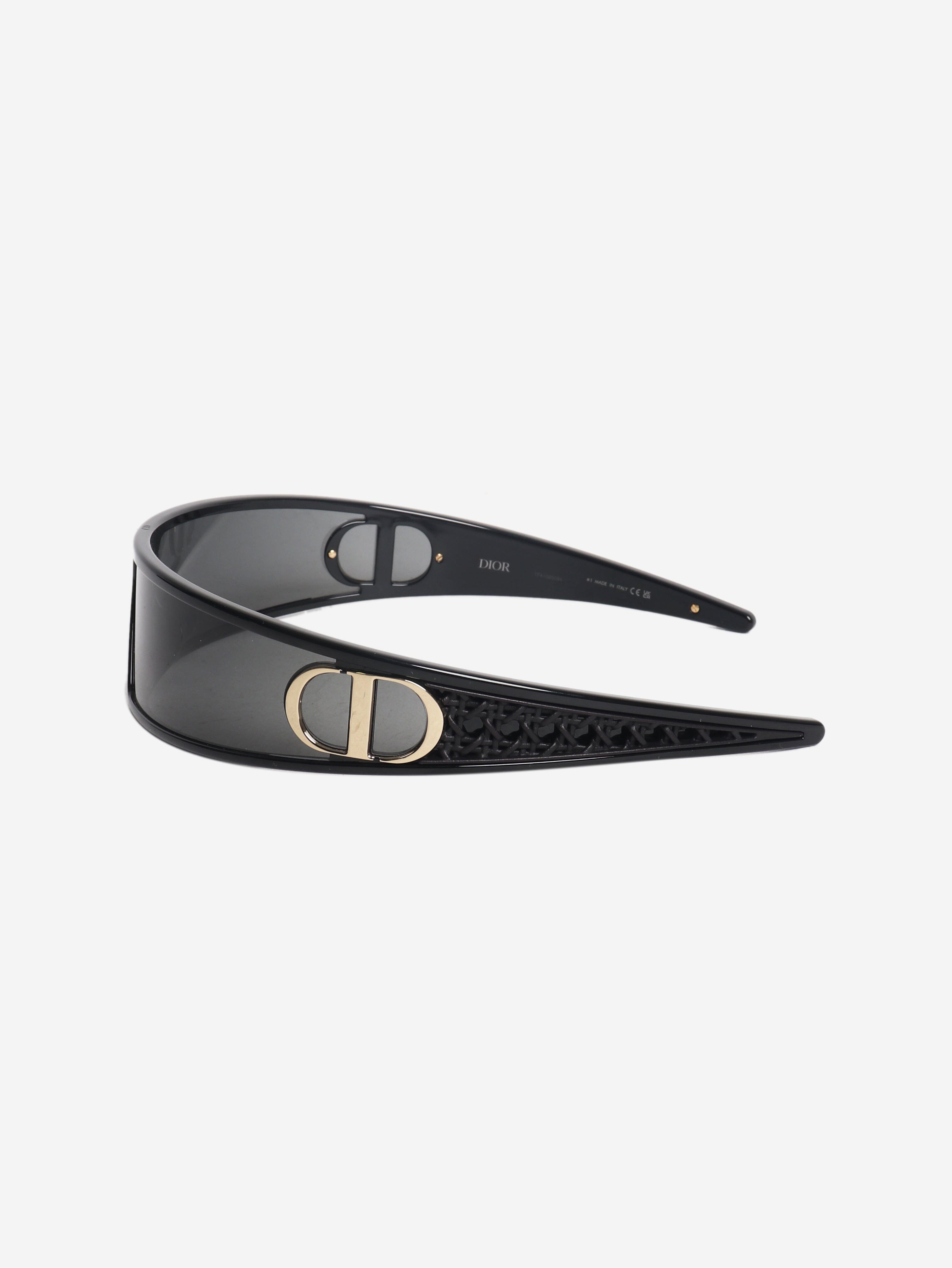 Black VeryDior M1U mask sunglasses Sunglasses Dior 