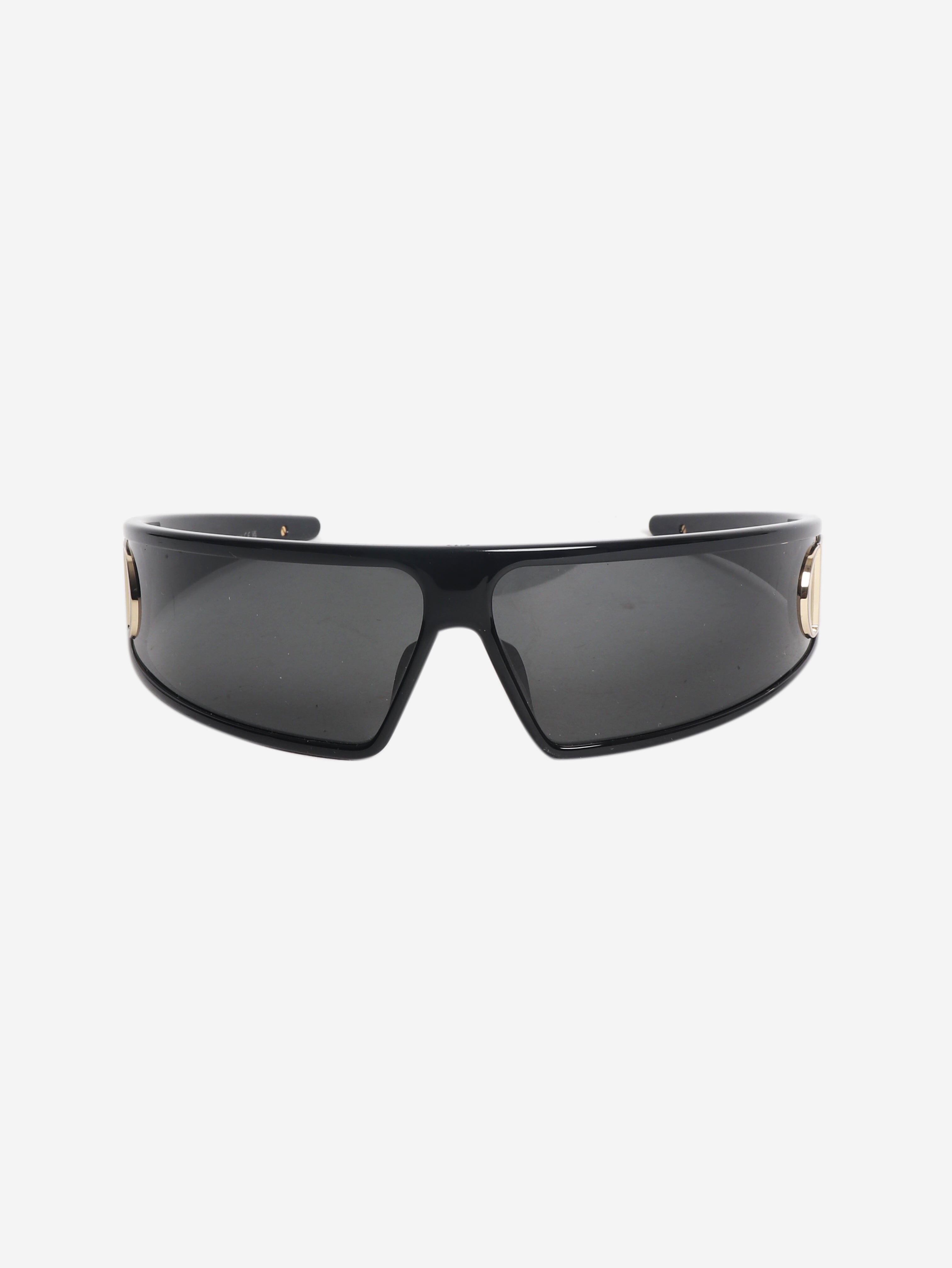Black VeryDior M1U mask sunglasses Sunglasses Dior 