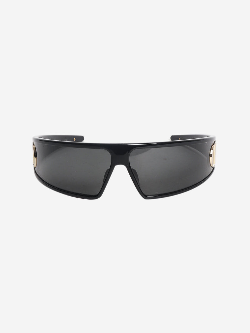 Black VeryDior M1U mask sunglasses Sunglasses Dior 