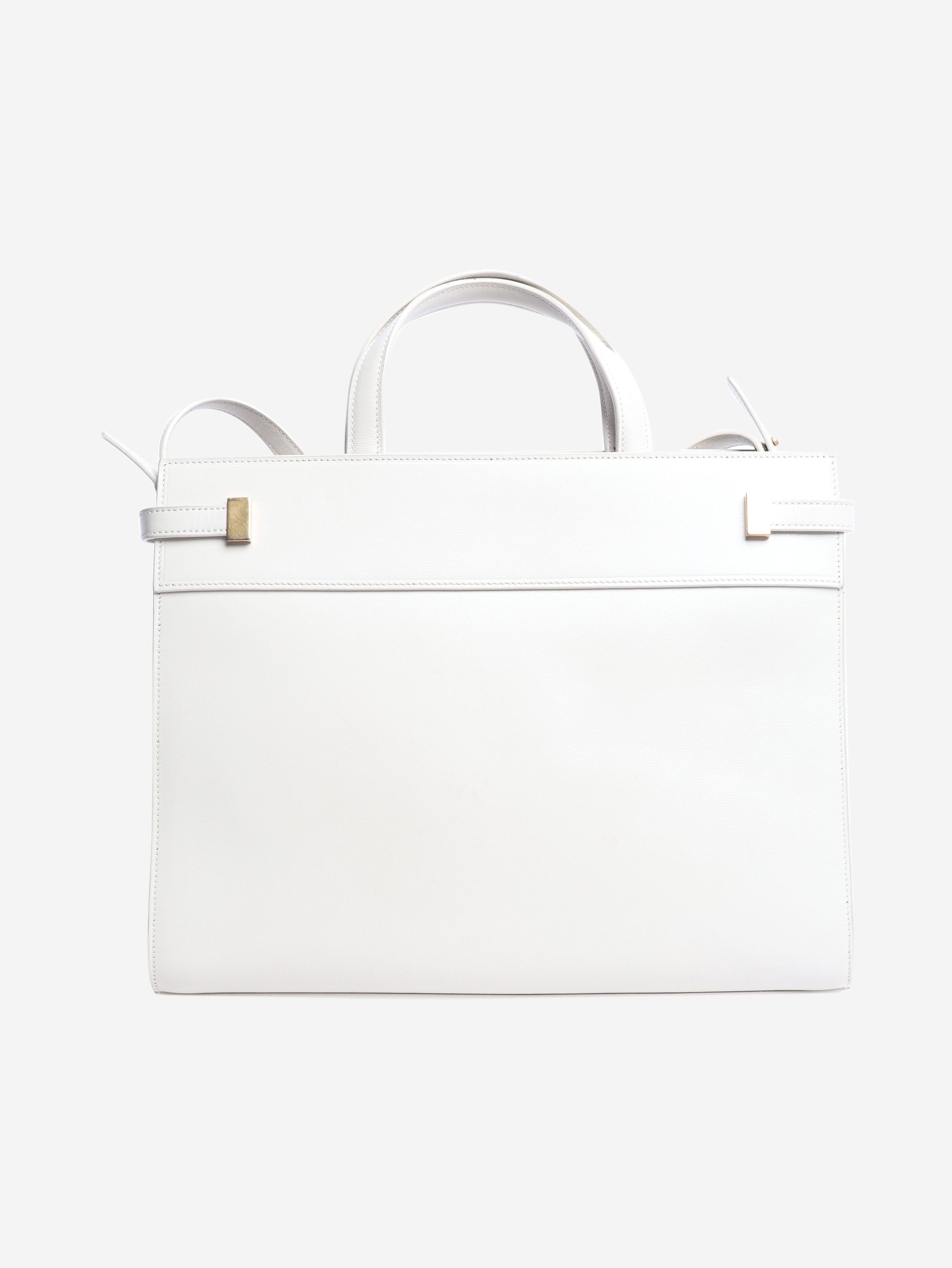 Cream Manhattan tote bag Shoulder bags Saint Laurent 