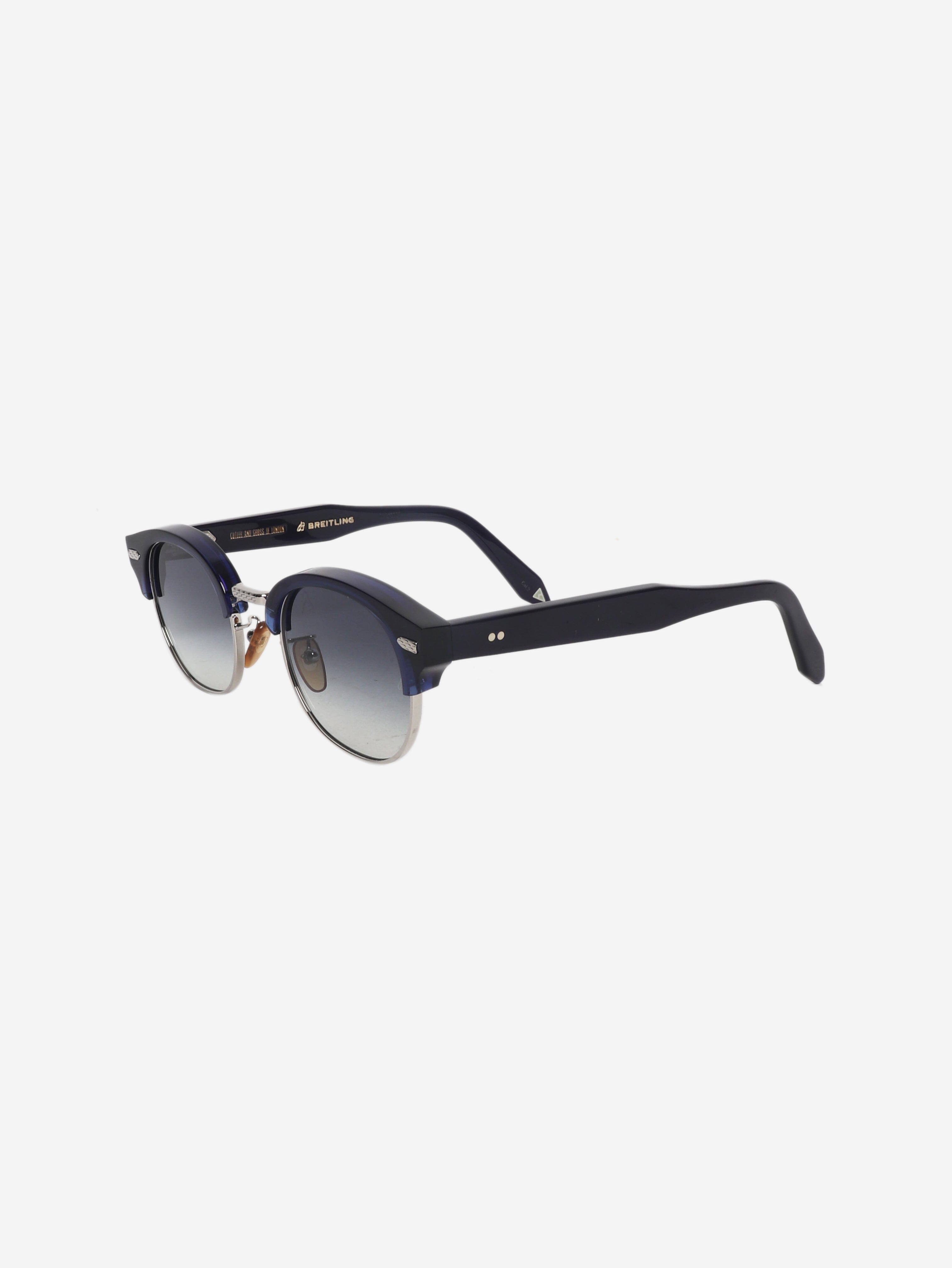 Blue round-frame sunglasses Sunglasses Cutler and Gross x Breitling 