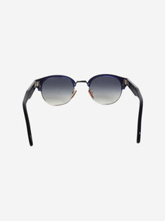 Blue round-frame sunglasses Sunglasses Cutler and Gross x Breitling 