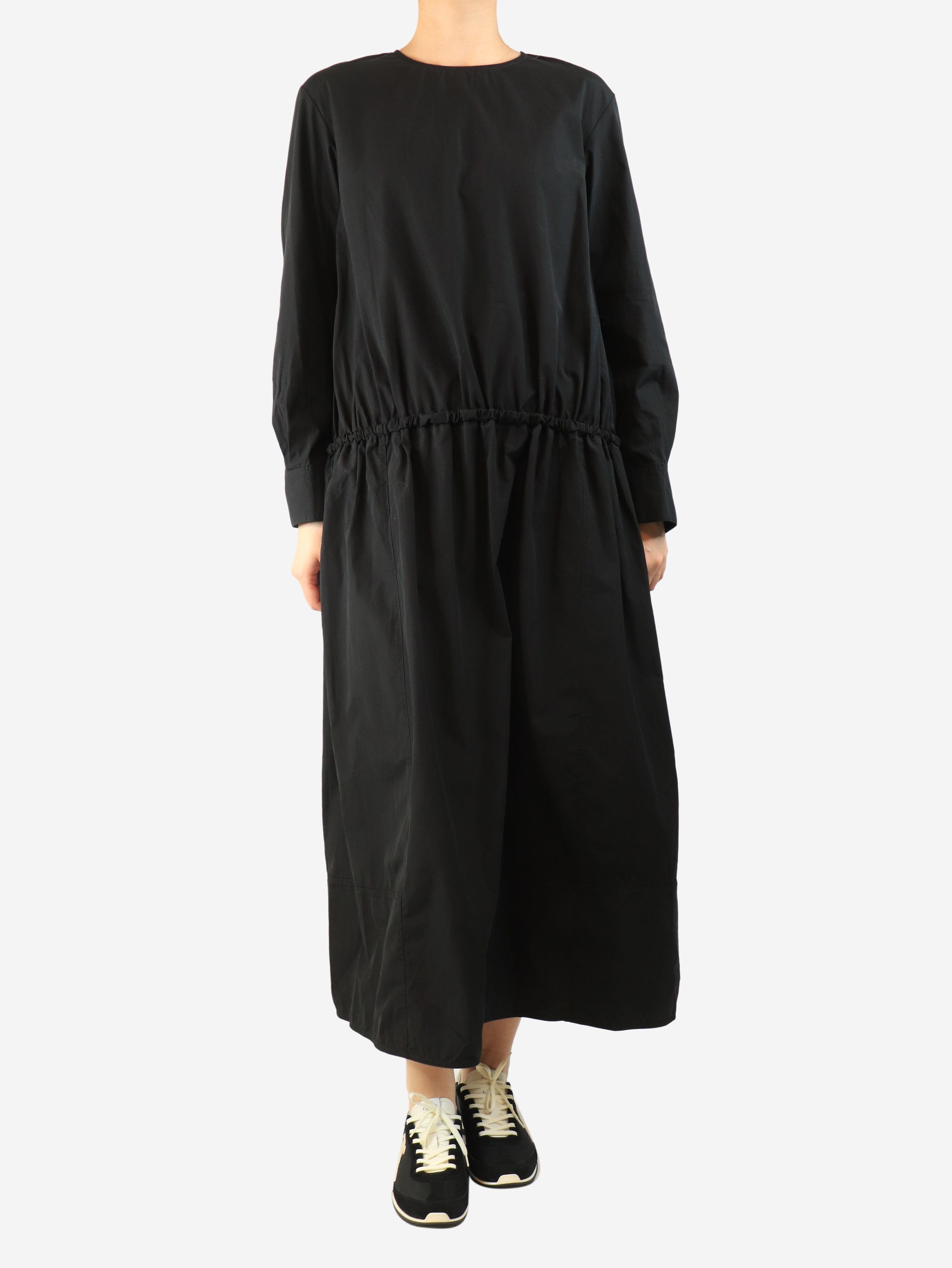 Black drawstring waist dress - size UK 10 Dresses Marni 