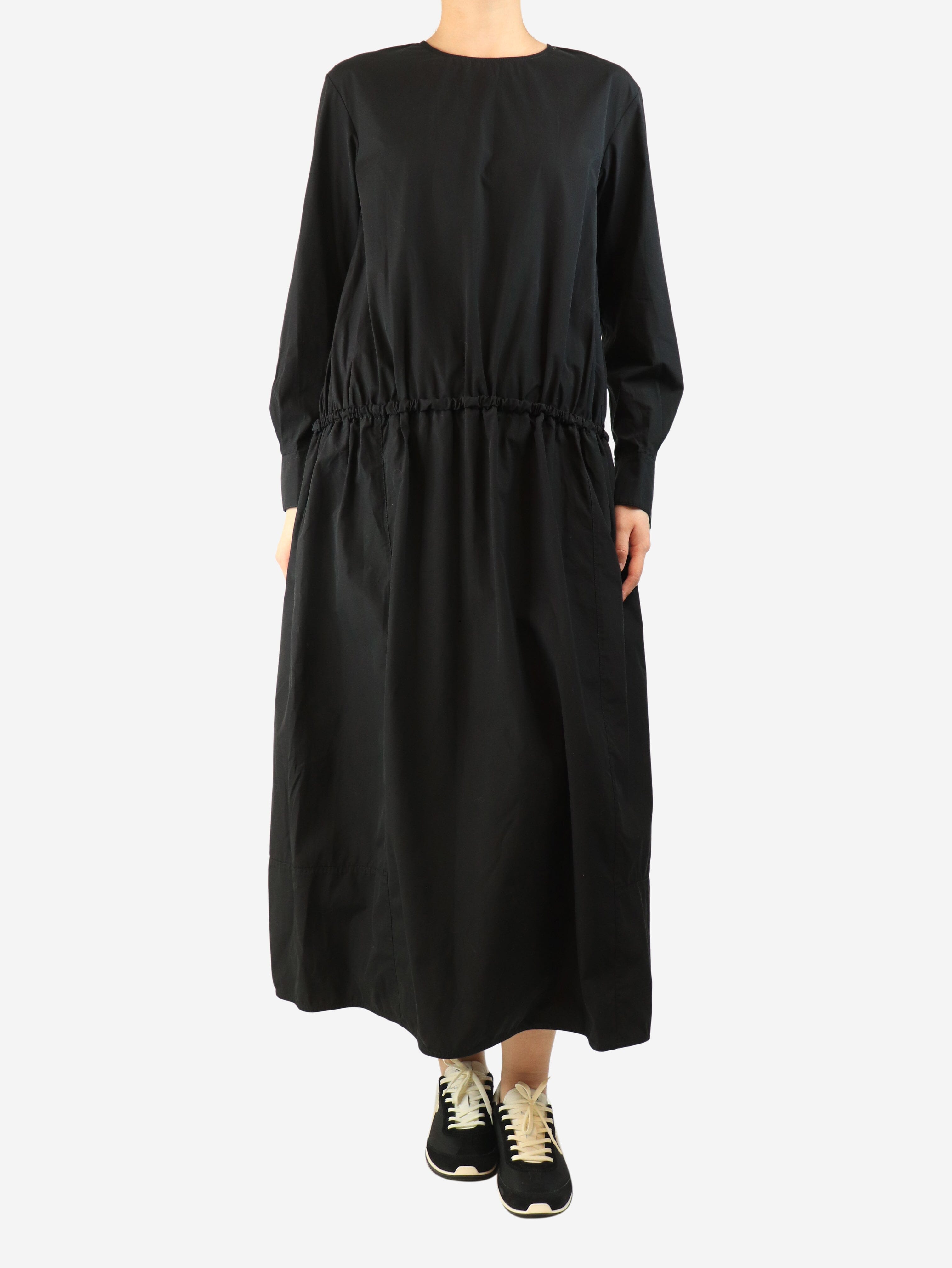 Black drawstring waist dress - size UK 10 Dresses Marni 