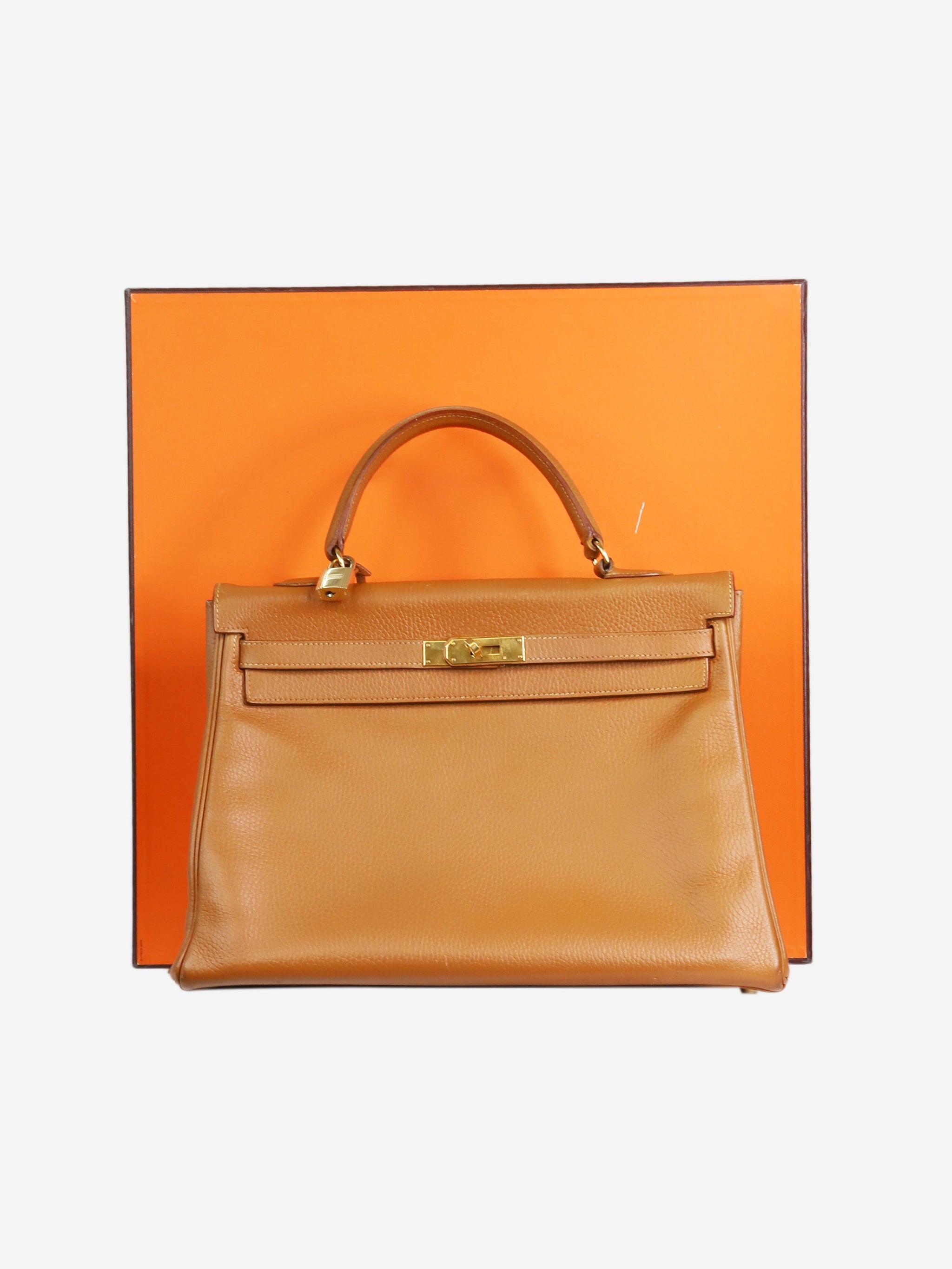 Birkin discount bag camel