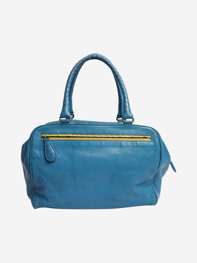 Bottega Veneta Blue Brera leather shoulder bag Shoulder bags Bottega Veneta 