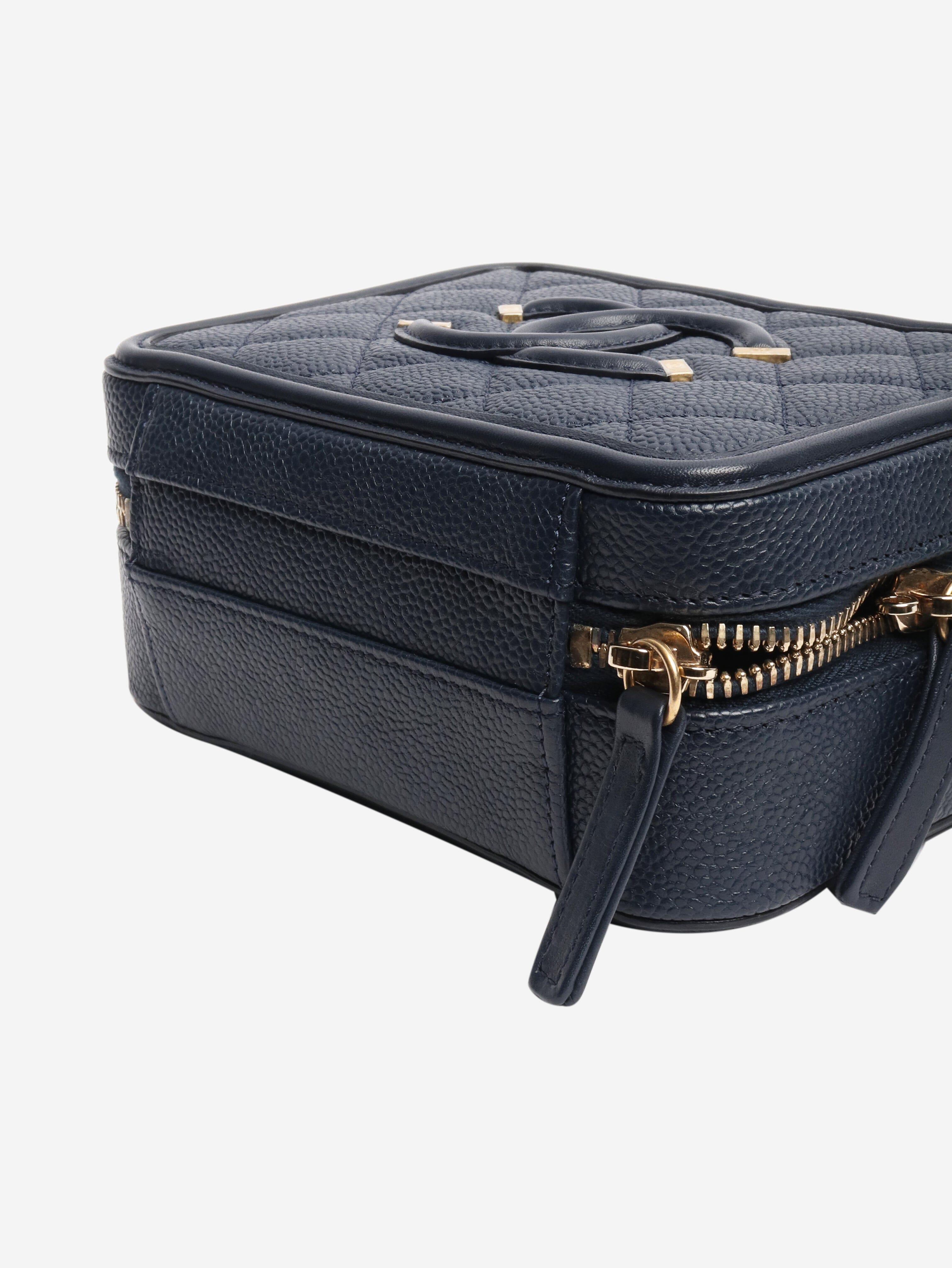 Navy 2019 mini vanity crossbody bag Cross-body Bags Chanel 