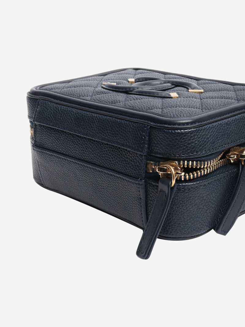 Navy 2019 mini vanity crossbody bag Cross-body Bags Chanel 