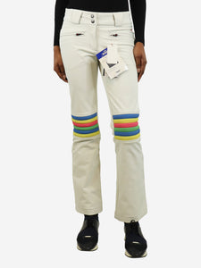 Perfect Moment White ski pants - size S