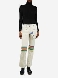 Perfect Moment White ski pants - size S