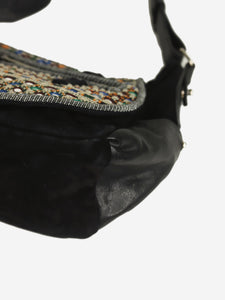Isabel Marant Black suede shoulder bag