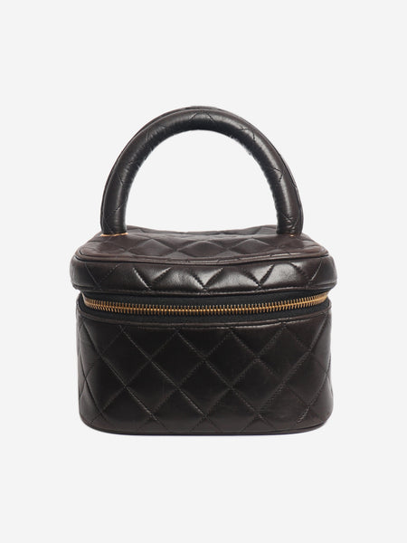 Brown vintage 1991 vanity bag product image