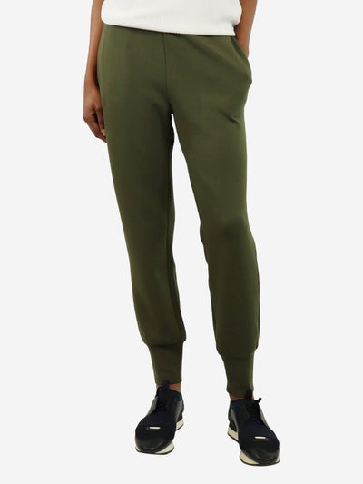 Khaki slim-cuff track pants - size XS Trousers Varley 