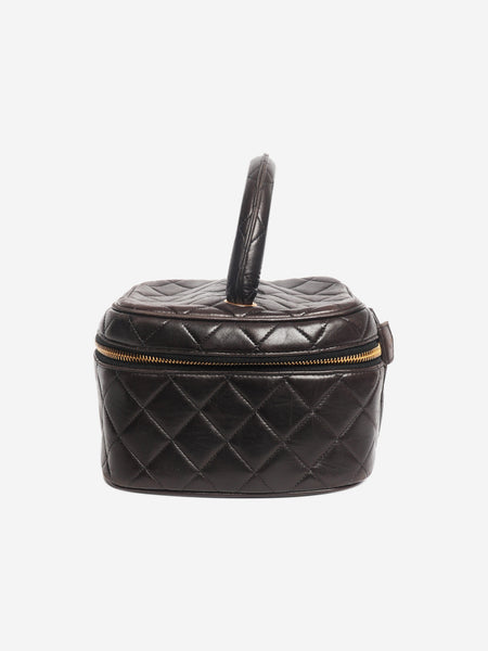Brown vintage 1991 vanity bag alternate image
