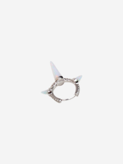 Silver opal spike earring Earrings Maria Tash 