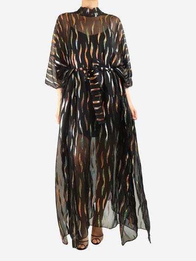 Black Sahara kaftan - UK 12 Dresses Taller Marmo 