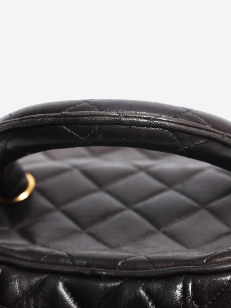 Brown vintage 1991 vanity bag Top Handle Bags Chanel 