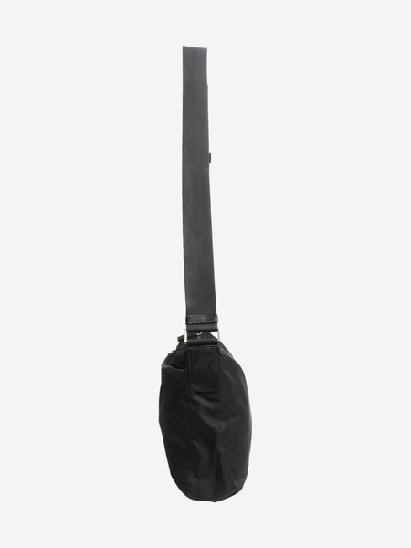 Black nylon crossbody bag alternate image
