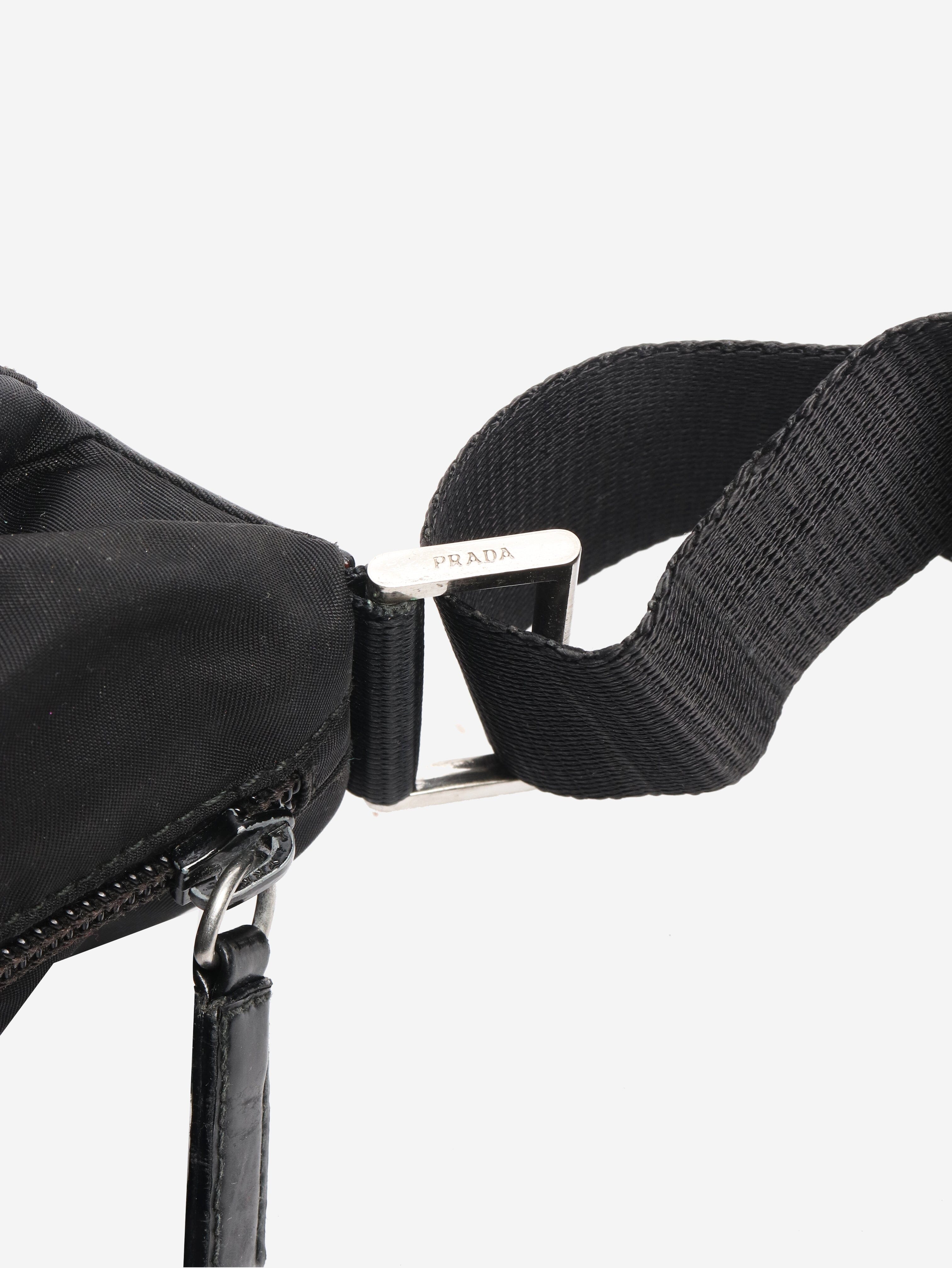 Black nylon crossbody bag Bags Prada 