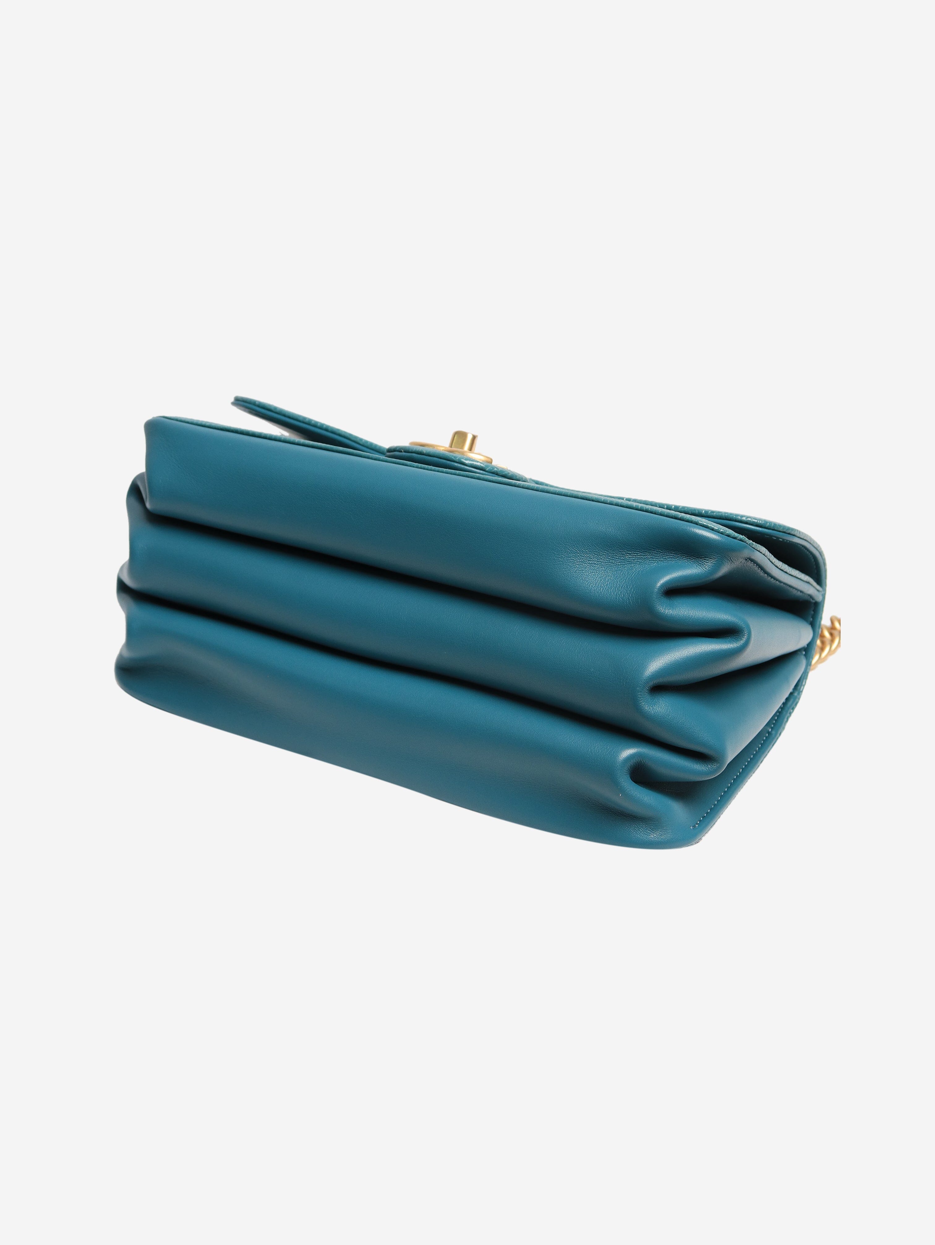 Turquoise exotic mini flap shouder bag Shoulder bags Chanel 