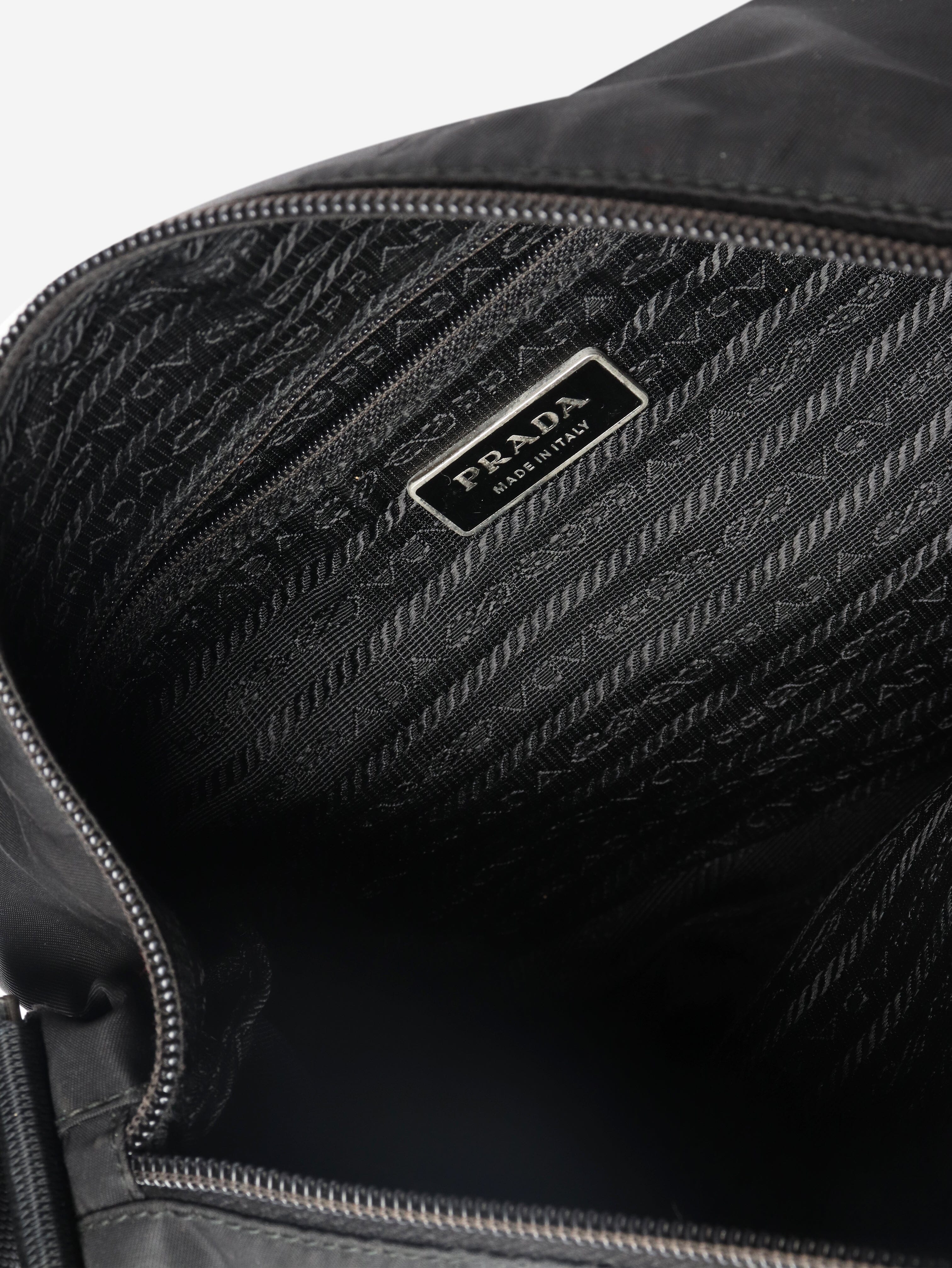Black nylon crossbody bag Bags Prada 