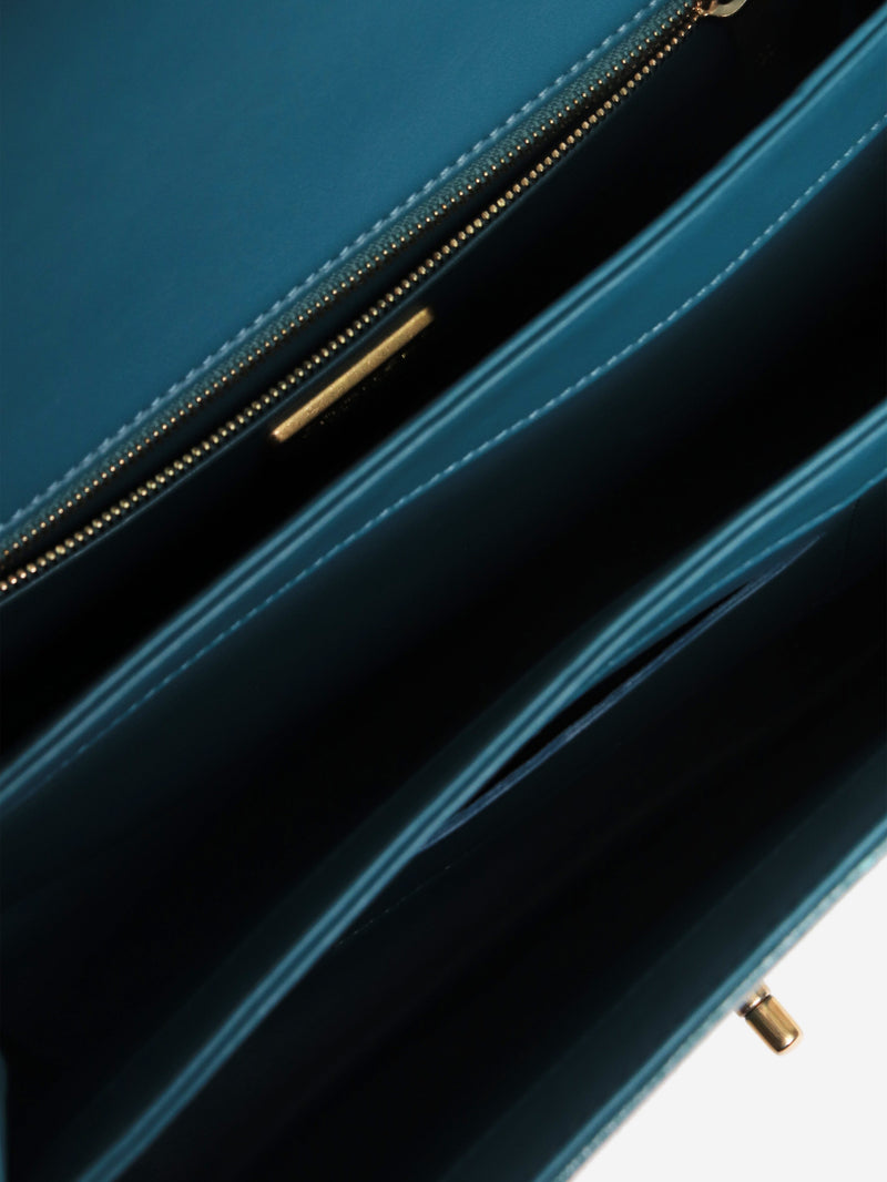 Turquoise exotic mini flap shouder bag Shoulder bags Chanel 