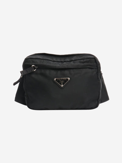Black nylon belt bag Bags Prada 
