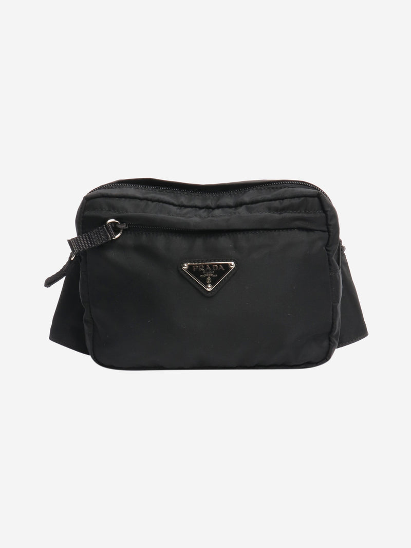Black nylon belt bag Bags Prada 
