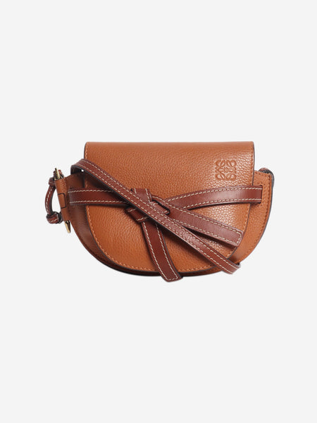 Brown Gate leather cross-body bag product image