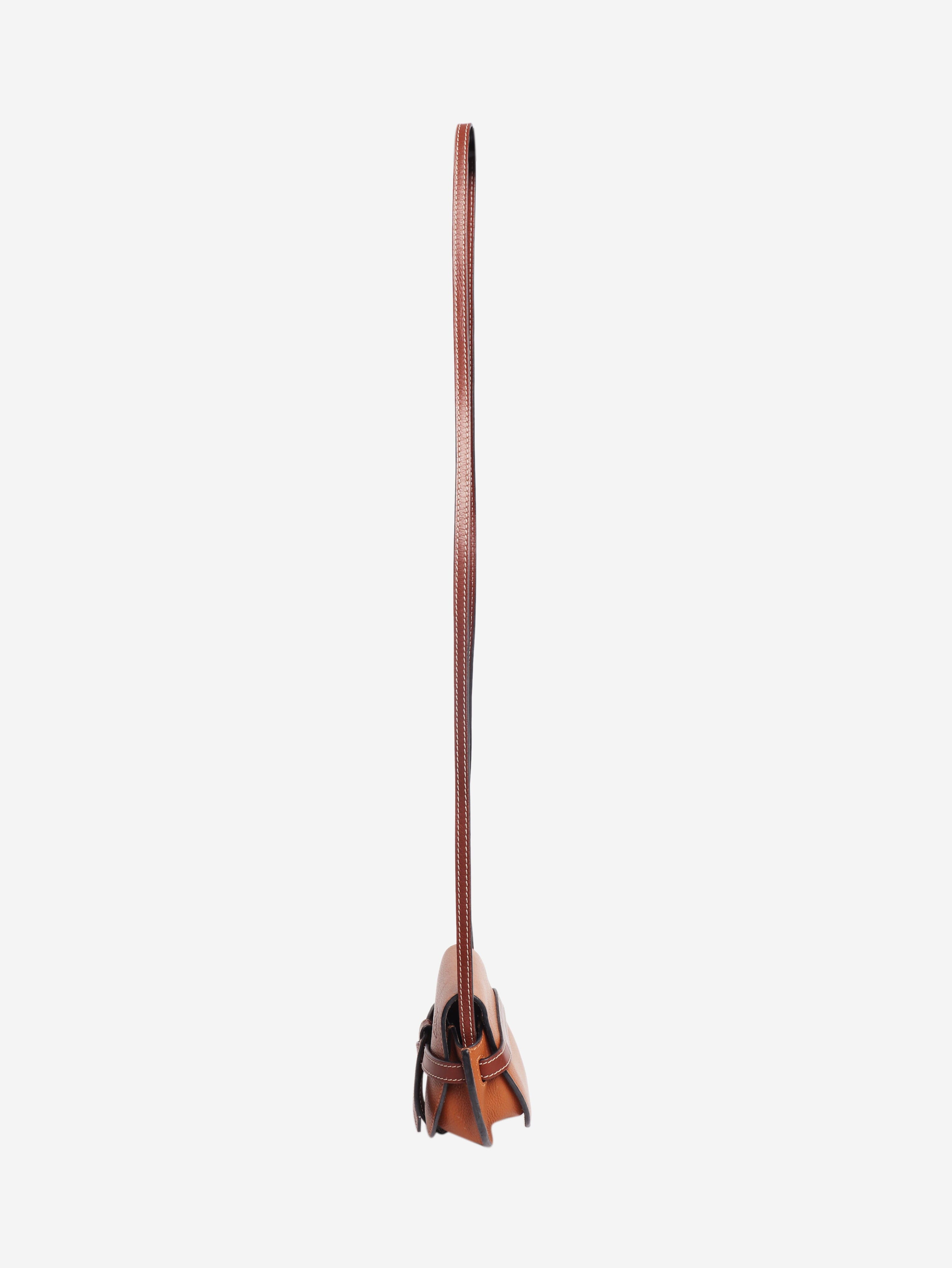 Brown Gate leather cross-body bag Cross-body bags Loewe 