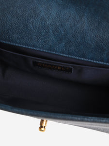 Chanel Blue 2014 Caviar Boy bag