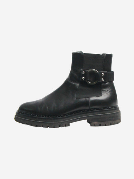 Black Motor chelsea boots - size EU 38 product image
