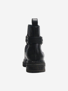 Black Motor chelsea boots - size EU 38 Boots Sergio Rossi 