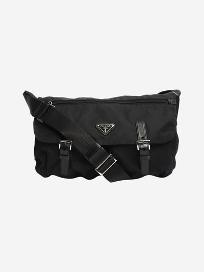 Black nylon satchel bag Cross Body Bags Prada 