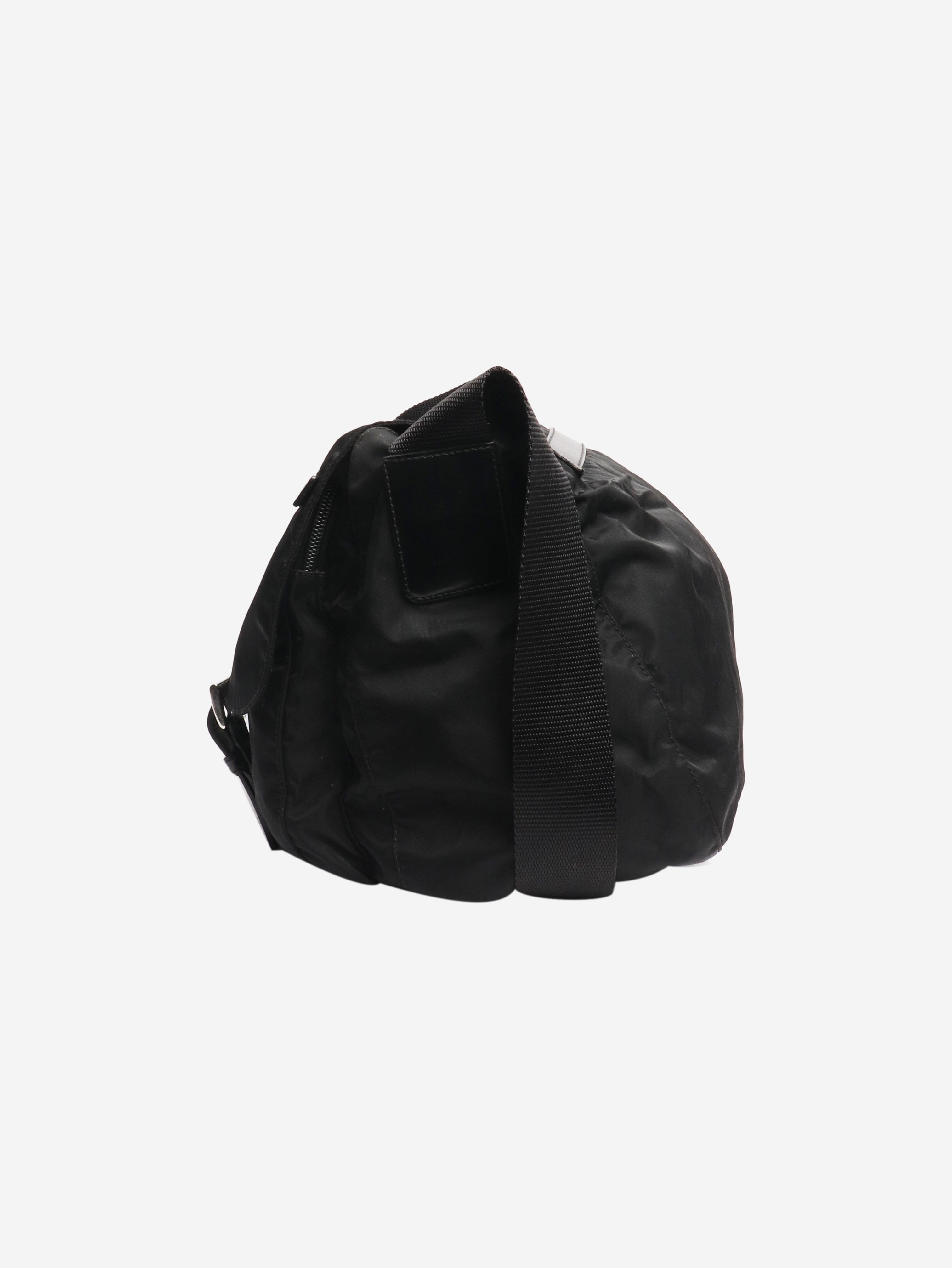 Black nylon satchel bag Cross Body Bags Prada 