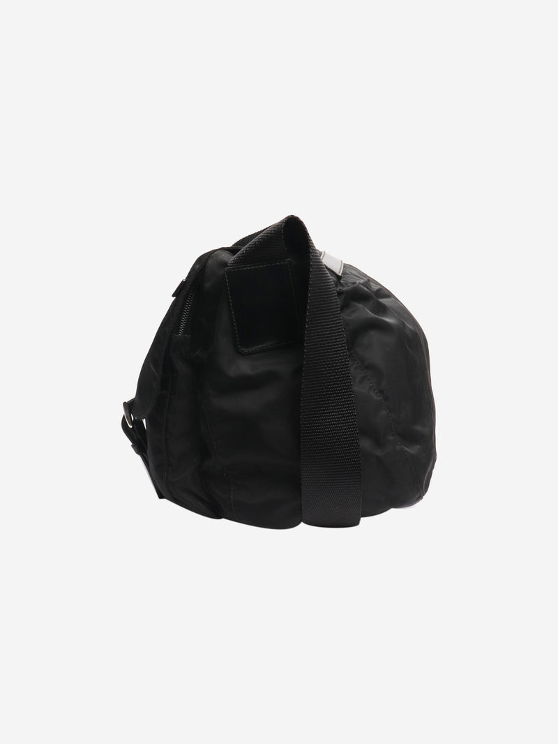 Black nylon satchel bag Cross Body Bags Prada 